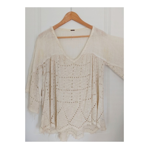 Free People Tops - Free People Linen Blouse